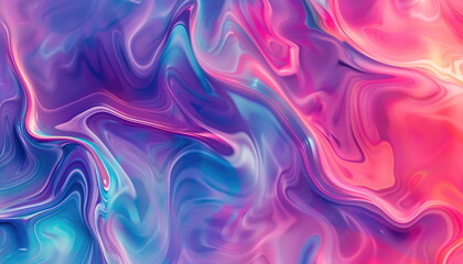 Abstract Colorful Swirling Background