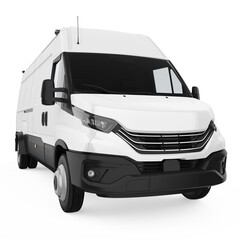 Delivery Van Isolated