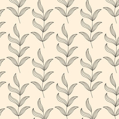 leaves design background black pattern