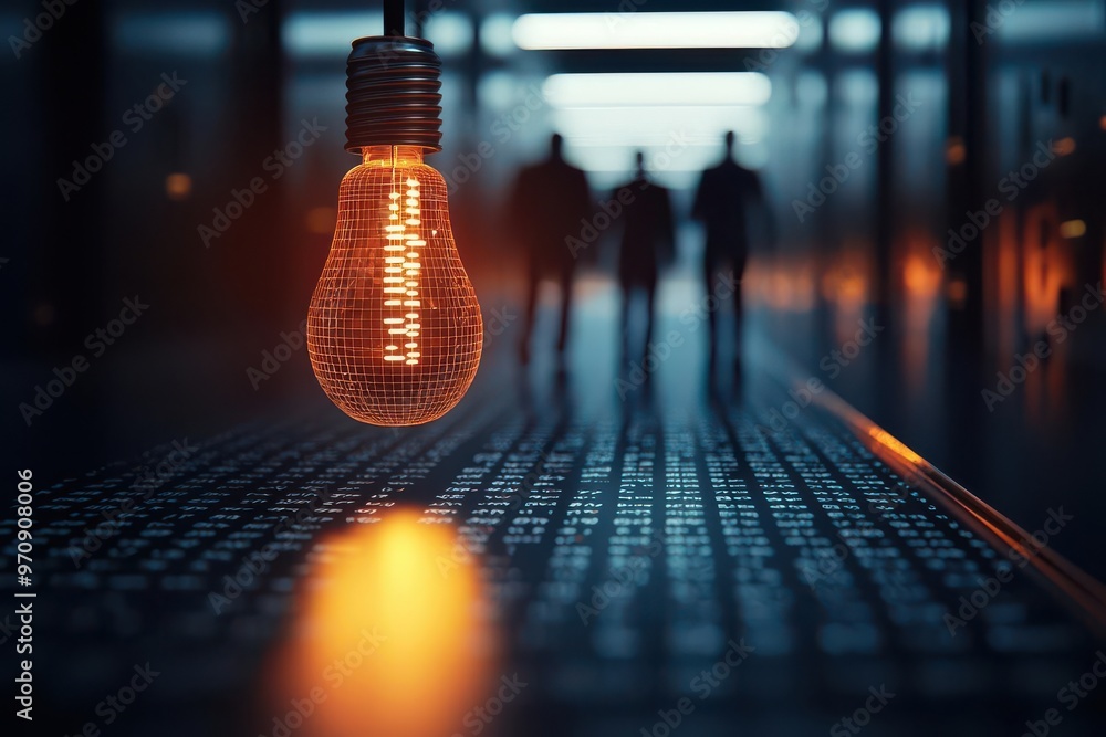 Aufkleber a leadership team executing a data-driven strategy to enhance innovation in customer experience and 