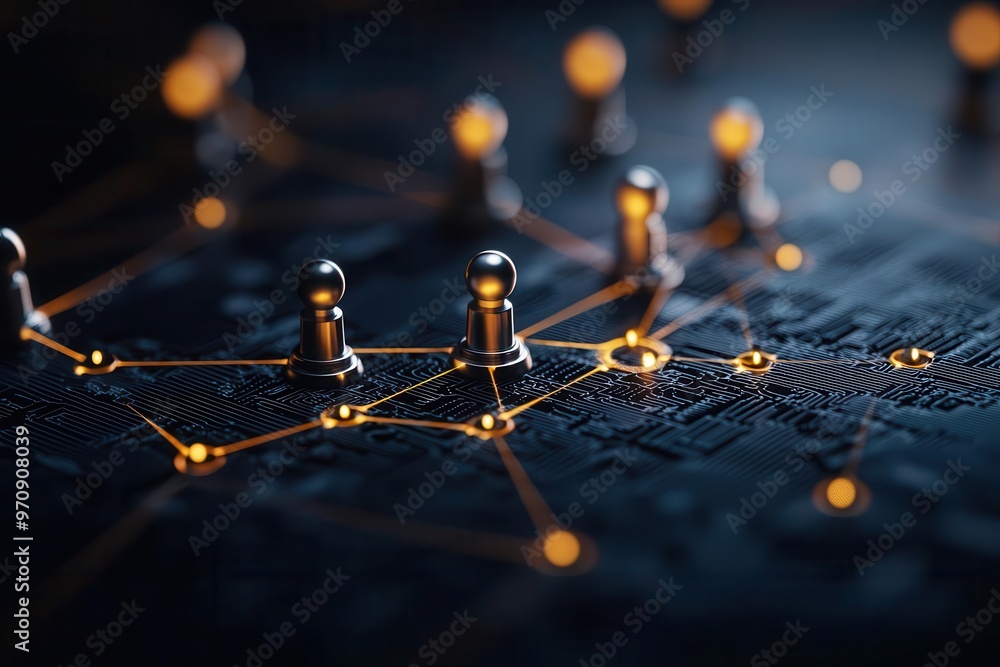 Aufkleber a leadership team executing a data-driven strategy to enhance innovation in customer experience and 