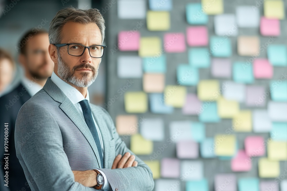 Poster a leadership team executing a data-driven strategy to enhance innovation in customer experience and 