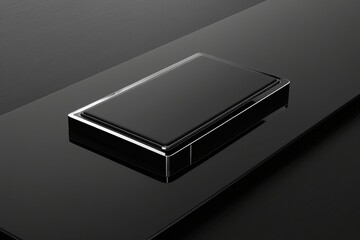 A sleek high contrast minimalist background