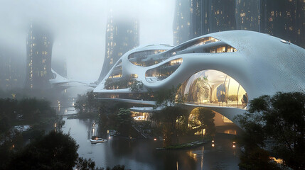 designing architecture futuristic