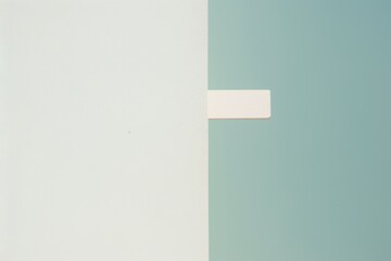 Fototapeta premium Fondo blanco y aguamarina. Recurso gráfico