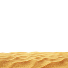Smooth Golden Sand Dunes Creating a Calm and Serene Desert Landscape