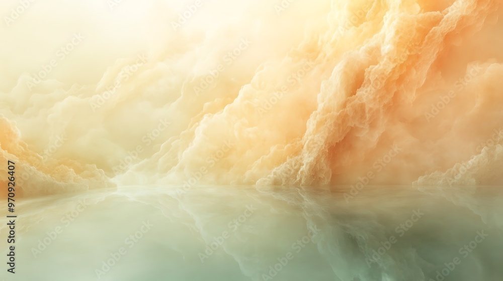 Aufkleber a smooth, polished onyx background with a reflective surface and a large space for text