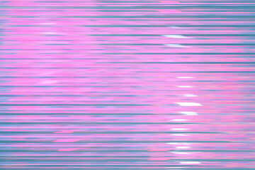 Abstract holographic background featuring a blend of pink and blue hues with a dynamic, rippled texture effect, perfect for vibrant and futuristic designs. Color gradient, y2k style, 2000s. 3D.