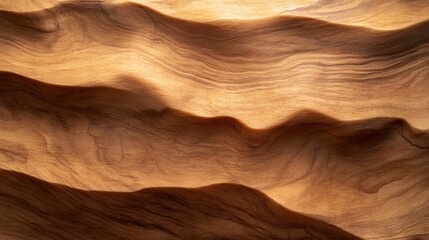Fototapeta premium A smooth, polished sandstone background with subtle layers and a large space for text