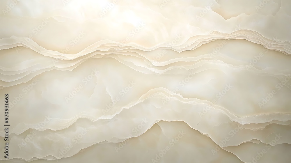 Poster a smooth, polished sandstone background with subtle layers and a large space for text