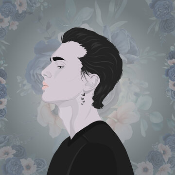 The Bloom of youth, Art & drawing by Artha,
my son, It will take time, but flowers will eventually bloom in the places you believed would remain bare, your soul will find peace again.