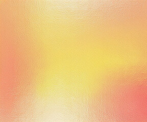 Bright gradient background with foil effect. Red yellow color texture. Neon ombre. Metal background. Abstract colored backdrop design for summer prints.