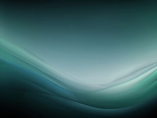 Fototapeta premium Abstract blue wave background with smooth gradient – modern light flow design