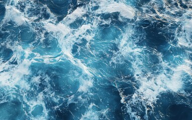 Ocean waves water texture. Sea water.