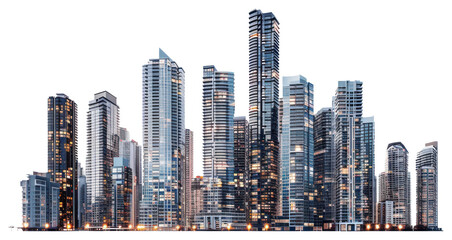 Fototapeta premium Cityscape architecture building outdoors.