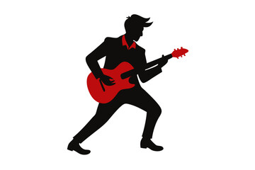 musician with guitar