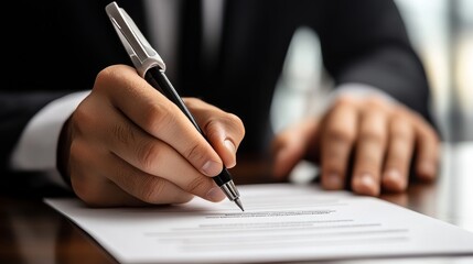 Businessman Sign Terms of use concept reading terms and conditions of website or service before clicking button agree. Terms and conditions of contract