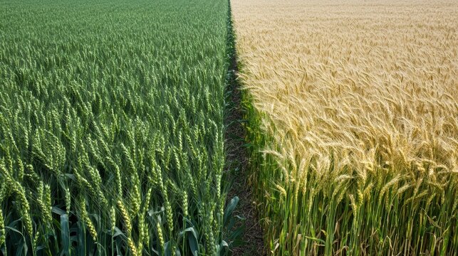 Mix crops also known as intercropping involve cultivating different plant species together to enhance biodiversity and optimize land use promoting natural pest control and nutrient cycling. Wheat