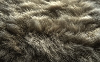 Fototapeta premium Natural animal fur texture. Closeup wool. Wallpaper warm background.