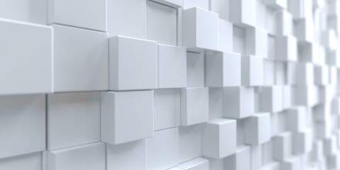 Obraz premium Modern Abstract Art - Neon Lights on Glass Blocks