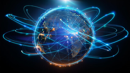 Earth of the future. World of the future.