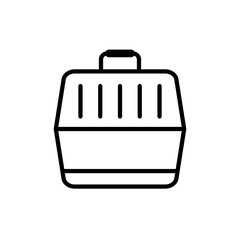 Pet animal box icon vector design templates