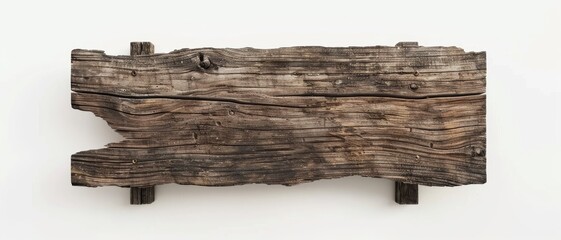 Close-up of a rustic wooden board with pronounced grain patterns and weathered texture, evoking a sense of history and natural beauty.