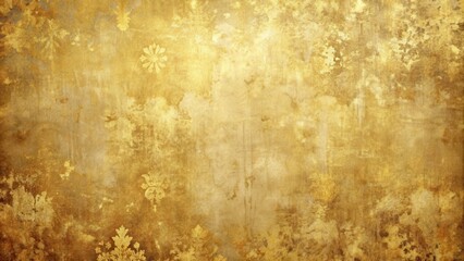 Gold and beige grunge texture with distressed elements, perfect for vintage designs and backgrounds, gold, beige
