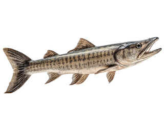 Obraz premium Realistic fish image on transparent background. Ai generated.