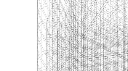 architecture building vector 3d rendering