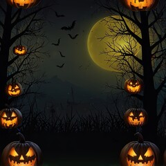 Fototapeta premium halloween background