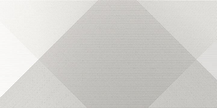Abstract thin parallel wave diagonal gray gradient line. Vector diagonal stripe line. White paper Isolated white background vector illustration.	