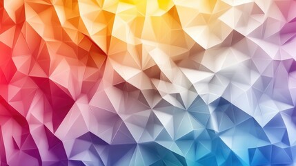 Obraz premium Multicolored abstract geometric polygonal background