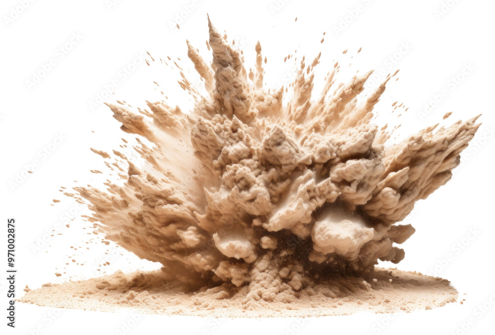 Poster png splattered exploding splashing breaking.