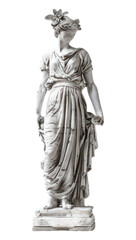 Fototapeta premium PNG Elegant classical marble statue art