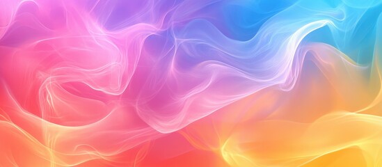 Obraz premium Vibrant multicolored gradient abstract background