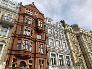 Altbaufassaden im Zentrum von London