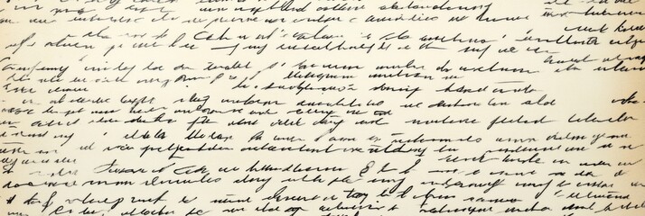 Background with Intricate and Beautifully Handwritten Manuscript with Valuable Historical Insights