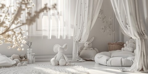 Chic and Cozy Baby Nursery