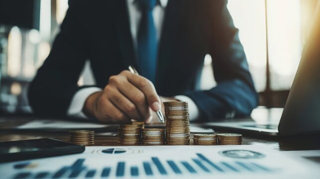 Elegant Business Meeting in a Modern Office Setting with Natural Lighting and Contemporary Design Elements