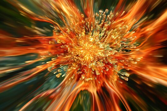 3d rander photo of firework