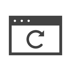 Admin Dashboard Glyph Icon