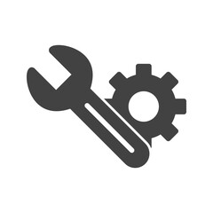 Admin Dashboard Glyph Icon