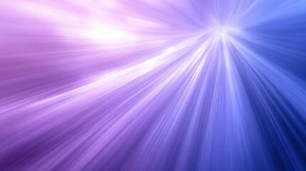 Abstract Radiant Light Beams in Purple and Blue Tones Creating a Dynamic and Energetic Background