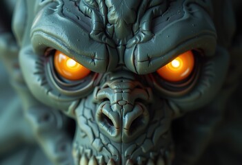 the face of the person