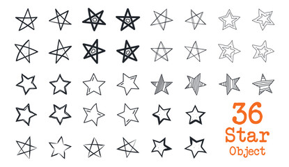  New stars icon vector. Creative star vector object for others design. Star flat icon.