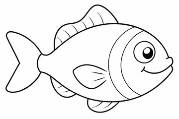 fish isolated on white