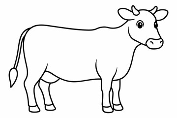 illustration of a cow