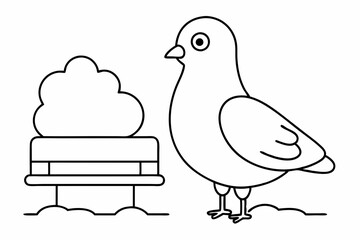 illustration of two birds