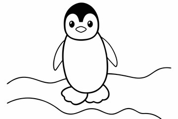 penguin vector illustration